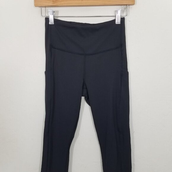 Athleta Crop Leggings Black Size XSP - Picture 2 of 9